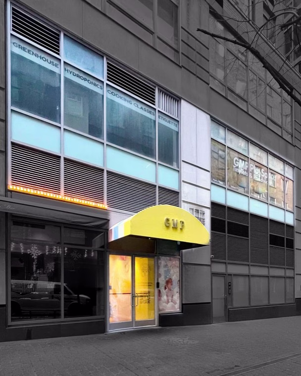 Exterior entrance of Golden Minds Prep preschool and daycare at 2 Gold Street in FiDi NYC