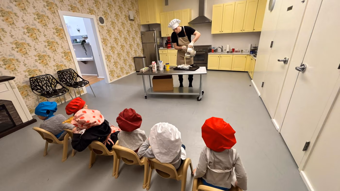 Toddler enrichment activities at Golden Minds Prep